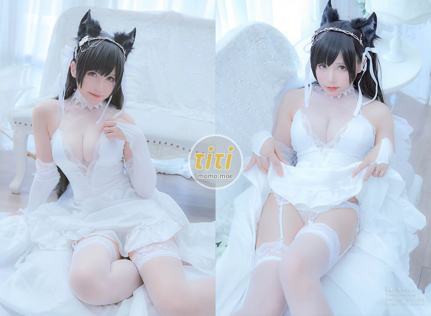 Nyako喵子 - NO.40 爱宕婚纱