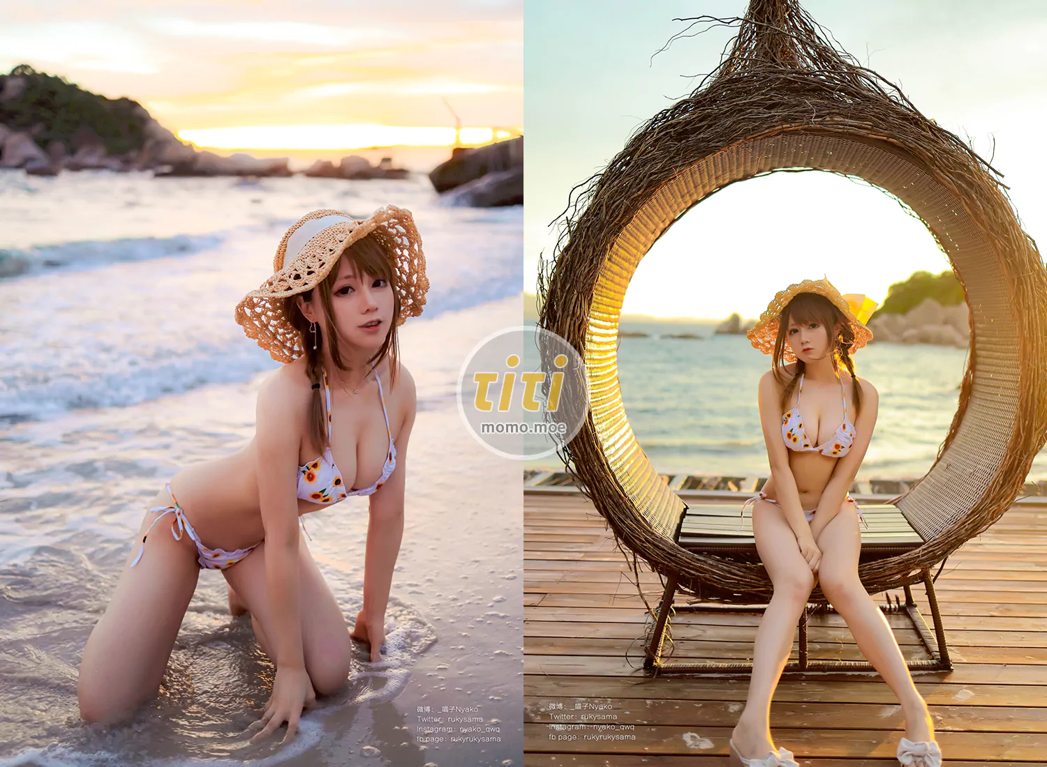 Nyako喵子 - NO.56 向日葵比基尼