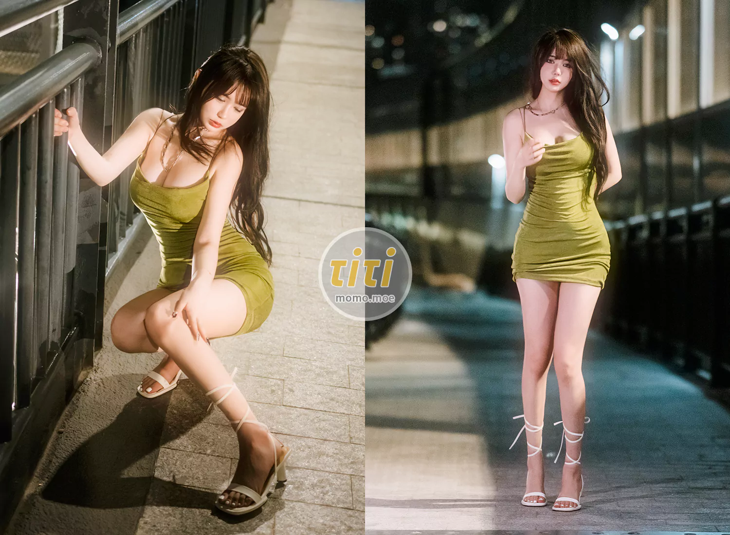 Tina很妖孽呀 - NO.07 绿色连衣裙