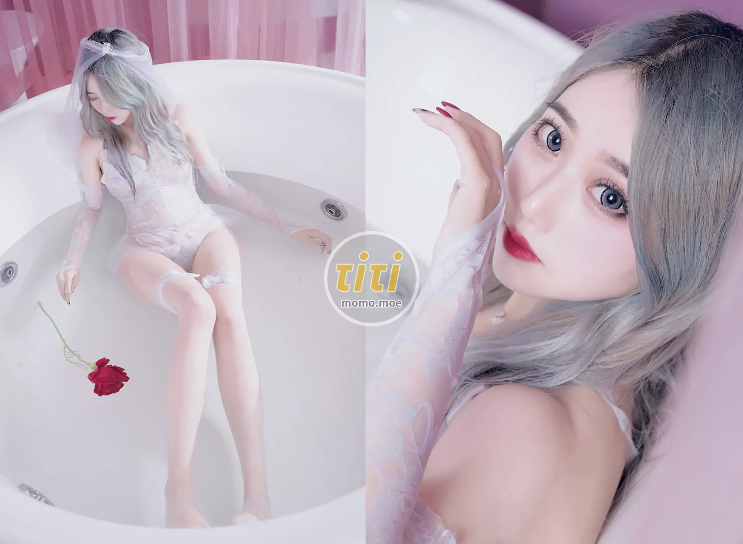 eloise软软 - NO.23 入水蕾丝