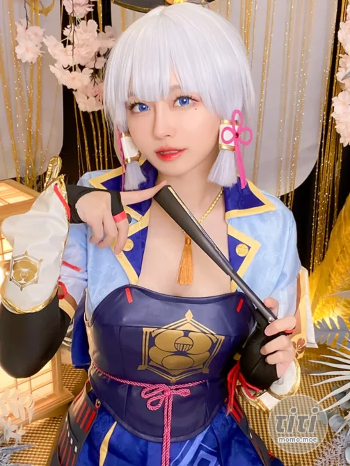 Arty亚缇(Arty Huang) – NO.066 Kamisato Ayaka [28P-38MB]-丽丝屋