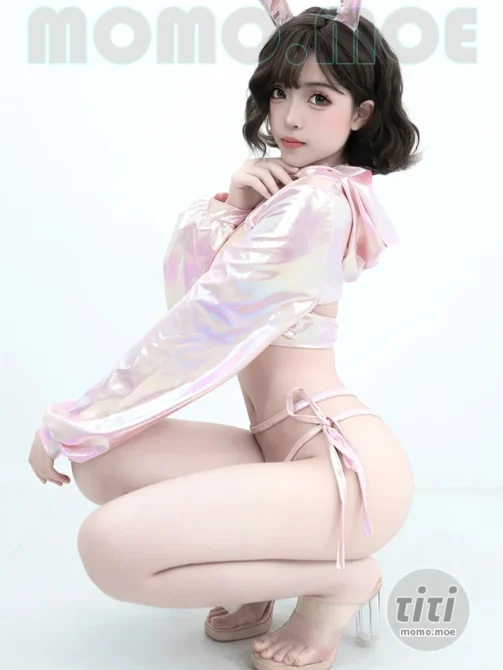 Bangni邦尼 – NO.007 粉色兔兔 [102P-581MB]-丽丝屋