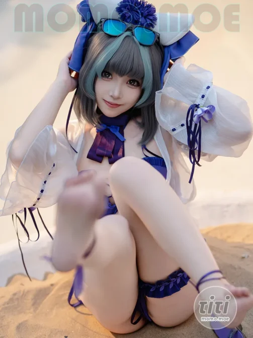 Bangni邦尼 – NO.034 碧蓝航线 柴郡 泳装 [86P-855MB]-丽丝屋