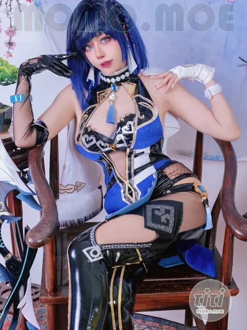 Byoru – NO.206 Yelan – Genshin Impact [80P+9V-1.45GB]-丽丝屋