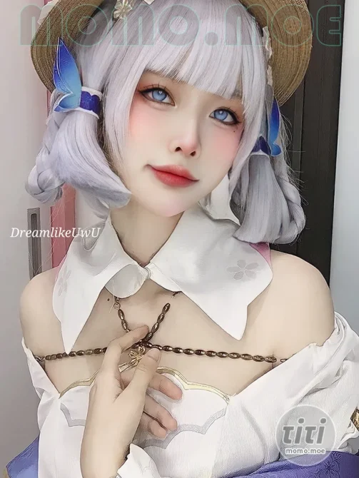 DreamlikeUwU – NO.008 Genshin Impact – Ayaka (skin) [22P+2V-94M]-丽丝屋