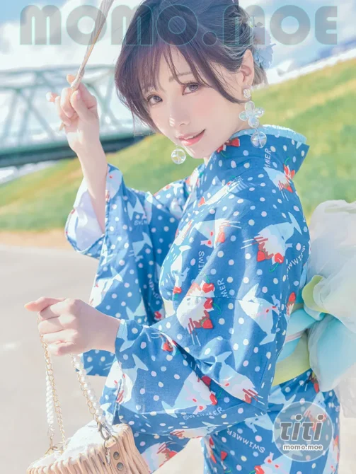 ElyEE子 – NO.139 2023.august A-聖代浴衣 Sundae Yukata [28P-129MB]-丽丝屋