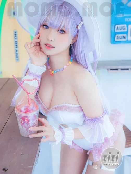 ElyEE子 – NO.196 Plymouth Swimsuit [28P-219MB]-丽丝屋