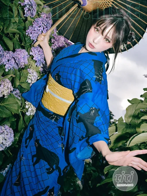 ElyEE子 – NO.197 Rainy Season Black Cat [38P+4V-93MB]-丽丝屋