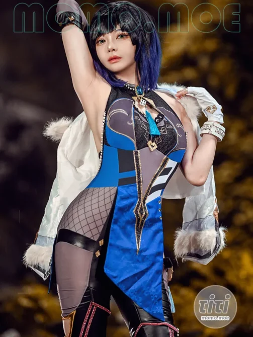 Hachi小芭 – NO.019 Yelan Genshin Impact [40P-104M]-丽丝屋