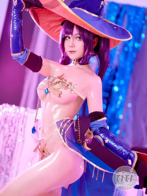 Joyce – NO.013 Lin2x – Mona (Genshin Impact) [33P-251M]-丽丝屋