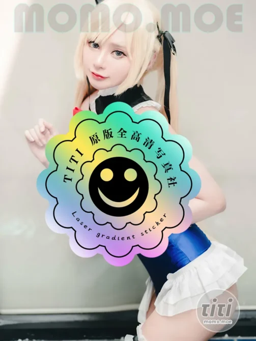 Meenfox – NO.025 Marie Rose Blue Costume [9P-111MB]-丽丝屋