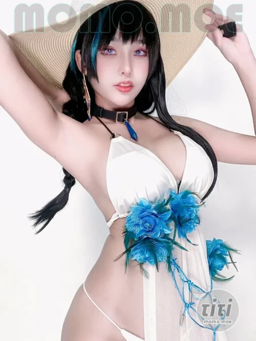 Minichu – NO.15 Mary Bay Goddess (NIKKE) [17P-4.18MB]-丽丝屋