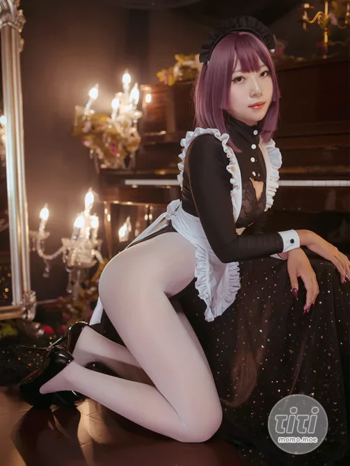 Money冷冷 – NO.032 高叉女仆 [25P-211M]-丽丝屋