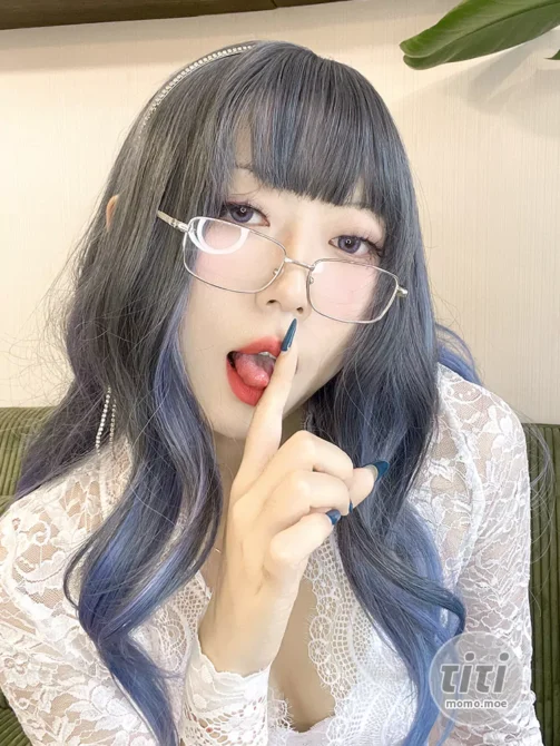 Money冷冷 – NO.034 白蕾丝长裙 [73P-289M]-丽丝屋