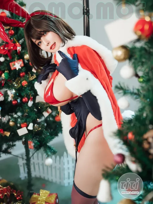 Natsuko夏夏子 – NO.038 圣诞魔太郎 [40P+1V-330MB]-丽丝屋