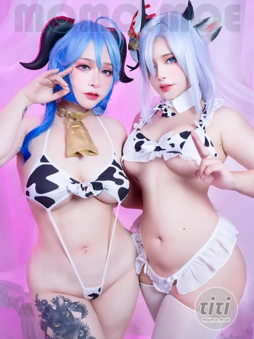 Neppu ネップ – NO.041 Shenhe and Ganyu – Genshin Impact [41P-708MB]-丽丝屋