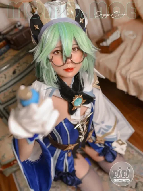 PoppaChan – NO.015 Sucrose Genshin Impact [25P+14V-175MB]-丽丝屋