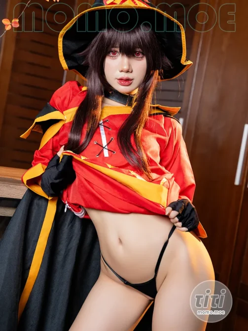 PoppaChan – NO.034 Konosuba Megumin [128P+12V-1.01GB]-丽丝屋