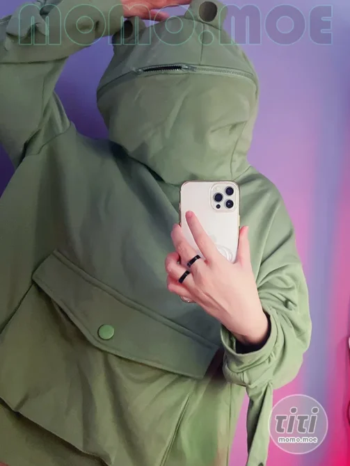 Potato Godzilla – NO.121 Frog Hoodie [19P-47M]-丽丝屋