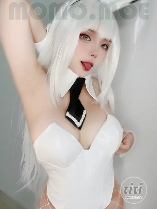 Sayo Momo – NO.021 NIKKE Naughty Oil Bunny [50P-112M]-丽丝屋