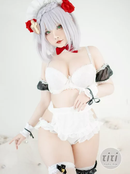 Sayo Momo – NO.06 Noelle Maid (Genshin Impact) [11P-227MB]-丽丝屋