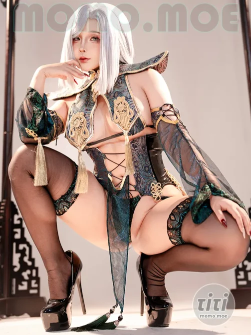 Sayo Momo – NO.081 Shenhe Lunar – Genshin Impact [84P+12V-1.11GB]-丽丝屋