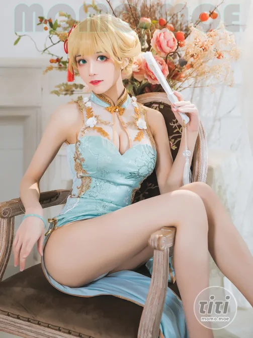 Tomoyo酱 – NO.022 G36旗袍 [30P-100M]-丽丝屋