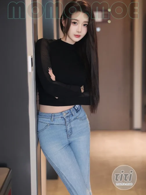 candy糖糖 – NO.005 牛仔裤黑丝 [81P+2V-1.04GB]-丽丝屋