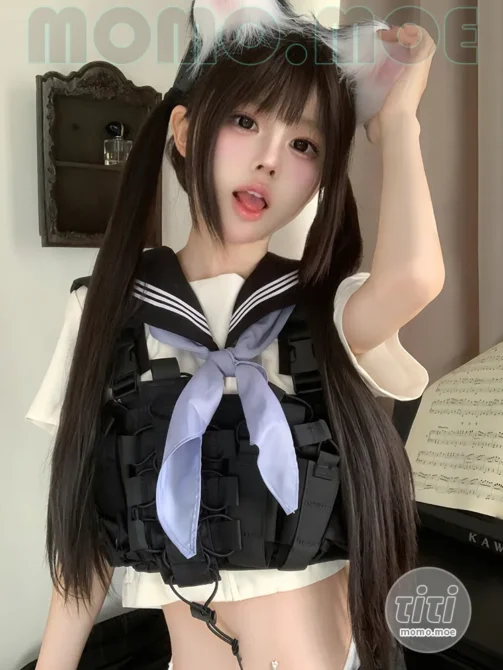 rua阮阮 – NO.016 战术自搭 [18P-233M]-丽丝屋