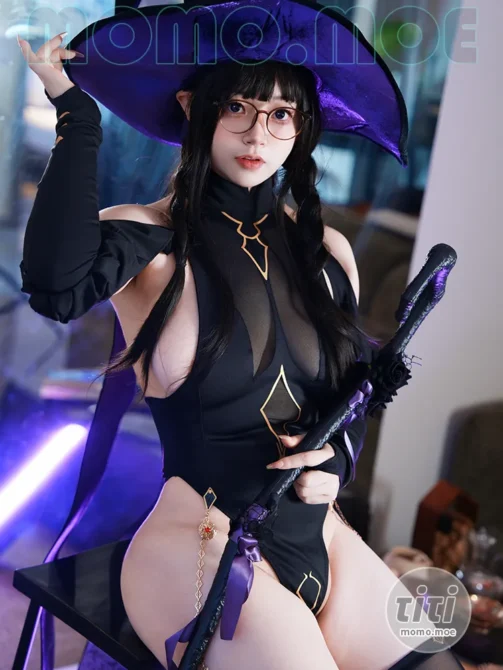 一只毛毛帽 – NO.009 魔女之夜 [105P+2V-1.89GB]-丽丝屋