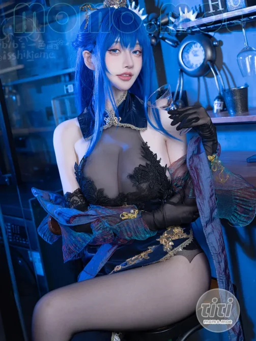 一色雨 – NO.004 碧蓝航线 新泽西 月下起舞 [20P+1V-1.18GB]-丽丝屋