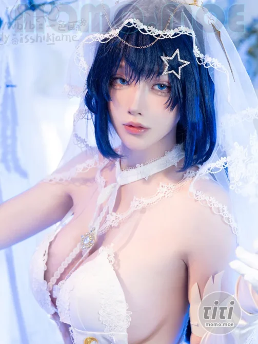 一色雨 – NO.005 碧蓝航线 新泽西 白雪之仪 [20P+1V-1.01GB]-丽丝屋