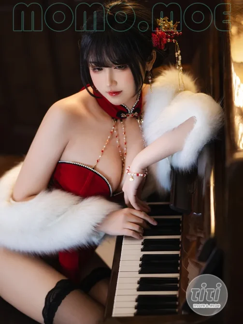 三度_69 – NO.085 红丝绒旗袍 [75P+3V-704MB]-丽丝屋