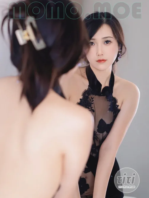 不呆猫 – NO.052 黑旗袍过膝袜御姐 [42P-1.09GB]-丽丝屋