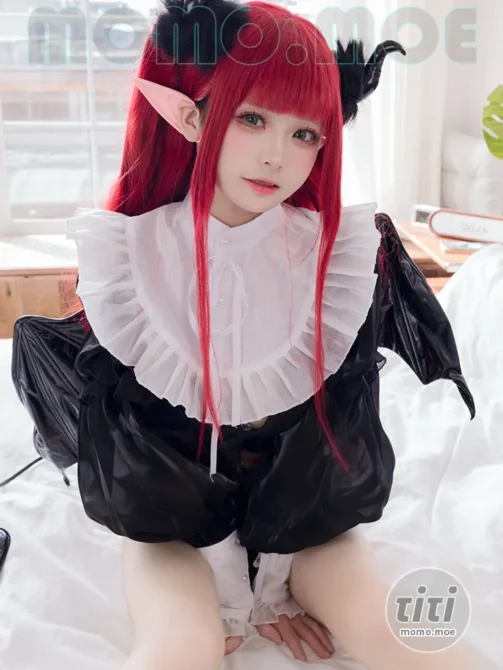 九柒喵 – NO.017 更衣人偶坠入爱河 魅魔利兹 [40P-143M]-丽丝屋