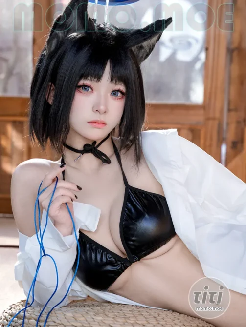 九柒喵 – NO.021 桔梗衬衫 [10P-82MB]-丽丝屋