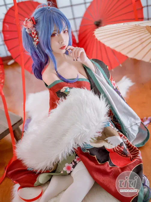 二佐Nisa – NO.139 碧蓝圣路易斯和服 [22P-167M]-丽丝屋