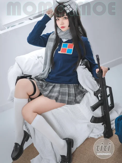 二佐Nisa – NO.188 少女前线 95式JK [13P-194M]-丽丝屋