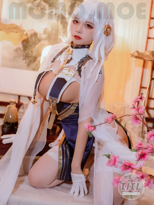 二佐Nisa – NO.194 碧蓝航线 天狼星旗袍 [25P-211M]-丽丝屋