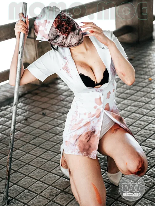 兔胖胖min – NO.014 寂静岭护士 [41P-249MB]-丽丝屋