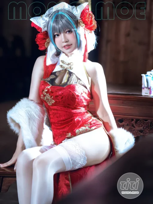 半半子 – NO.067 柴郡中华娘旗袍 [45P+2V-389MB]-丽丝屋