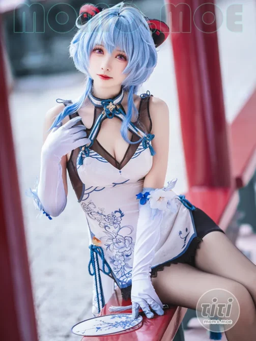 大大卷卷小卷 – NO.029 原神甘雨 旗袍 [18P-83MB]-丽丝屋