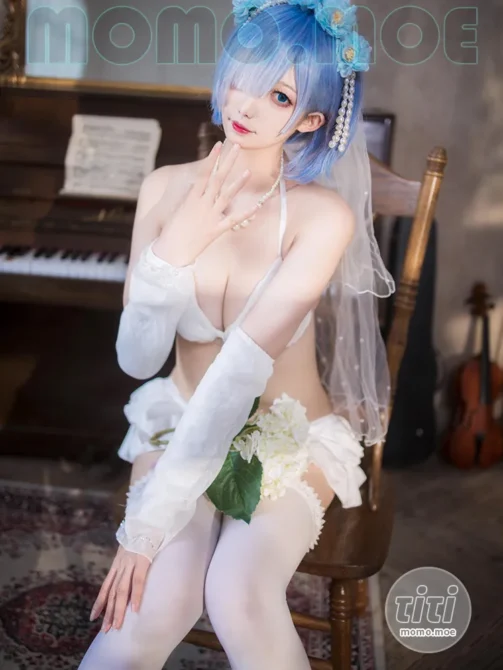 封疆疆v – NO.078 蕾姆花嫁 [26P-118M]-丽丝屋