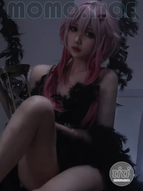 小和甜酒 – NO.006 黑羽 [9P-61MB]-丽丝屋