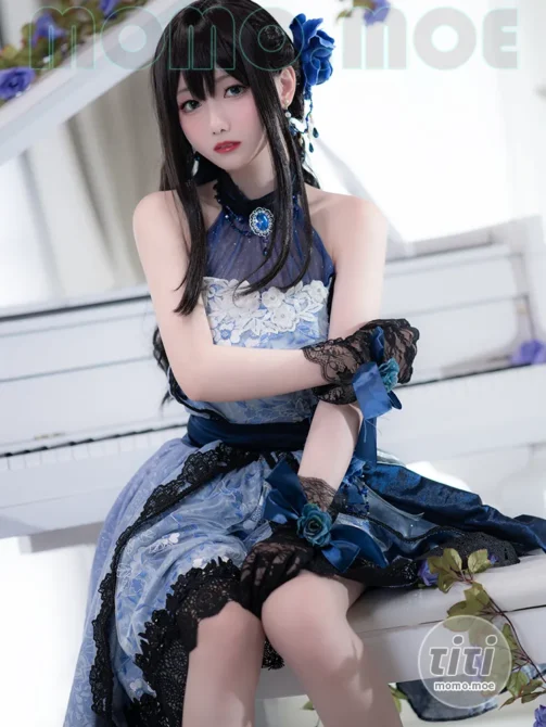 小木曾AYA – NO.006 偶像大师 涩谷凛 礼服 [13P – 64MB]-丽丝屋