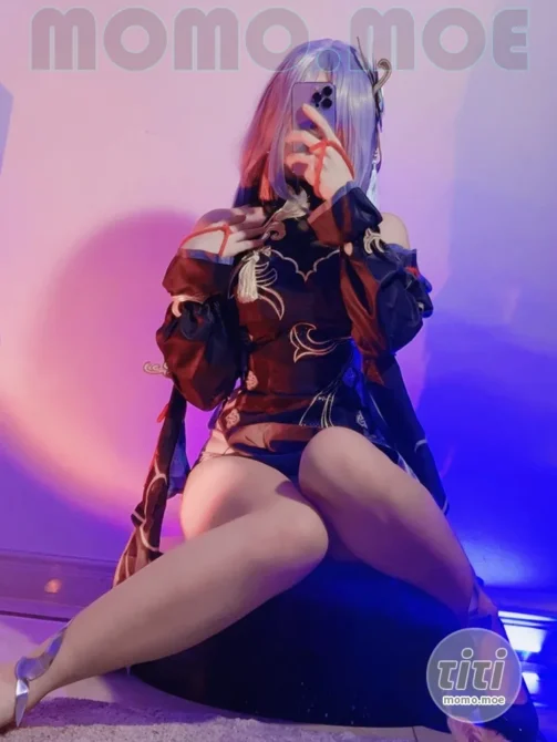 屑雪雪鸭 – NO.008 申鹤 [80P+4V-175M]-丽丝屋