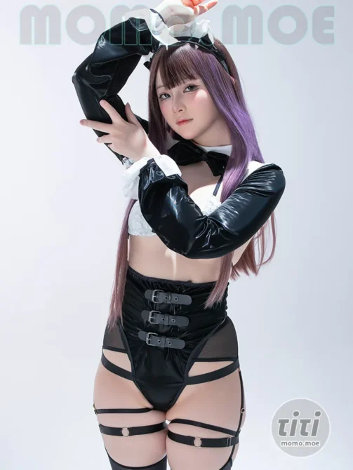 屿鱼 – NO.023 黑丝女仆 绘画参考 [84P-188MB]-丽丝屋