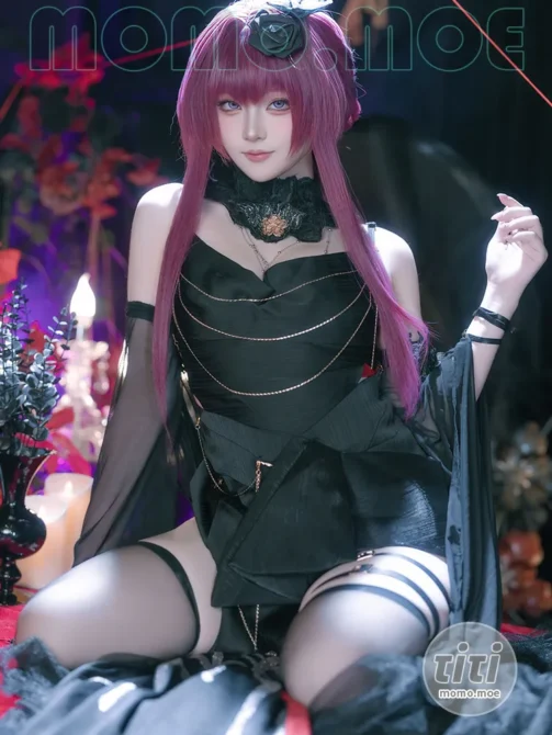 屿鱼 – NO.068 崩坏：星穹铁道 卡芙卡 缚月之夜 [60P-425MB]-丽丝屋