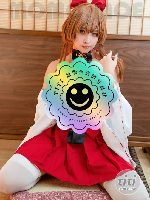 慕慕Momo – NO.037 聖女狩宴 御神子朱雀-傲嬌御姐全裸淫乳爆破 [36P+1V-165MB]-丽丝屋