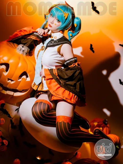 星之迟迟 – NO.170 23年10月计划赠品 万圣节MIKU [53P-306MB]-丽丝屋